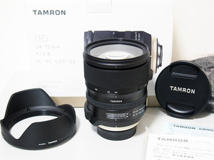 ◆タムロン SP 24-70mm F2.8Di VC USD G2 ニコン用 (Model A032) 美品