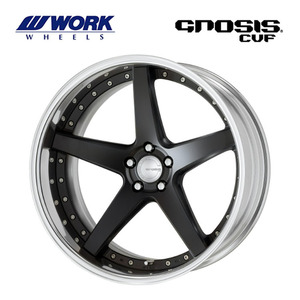 送料無料 ワーク GNOSIS CVF FULL REVERSE ディープコンケイブ DEEP RIM Wdisk 9J-19 －11～－23 5H-100 【4本セット 新品】