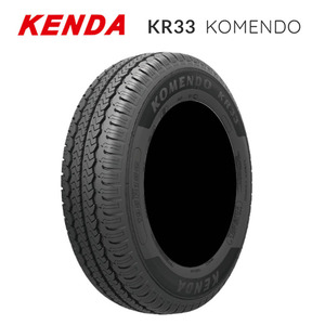 送料無料 ケンダ ミニバン・バン・ライトトラック用 KENDA KR33 KOMENDO KR33 コメンド 195/80R15 107/105L 【4本セット 新品】