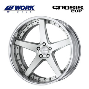 送料無料 ワーク GNOSIS CVF FULL REVERSE ディープコンケイブ DEEP RIM Wdisk 7.5J-21 +11～－6 5H-120 【4本セット 新品】