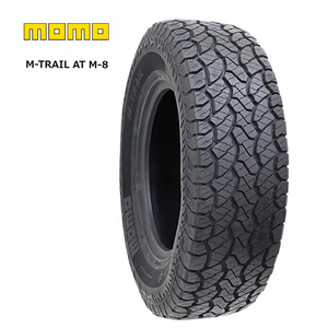 送料無料 モモ サマータイヤ MOMO M-TRAIL AT M-8 エムトレイル AT M-8 265/65R17 116H XL 【1本単品 新品】