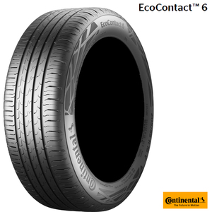 送料無料 コンチネンタル 承認タイヤ CONTINENTAL EcoContact 6 225/40R18 92Y XL FR AR 【2本セット新品】