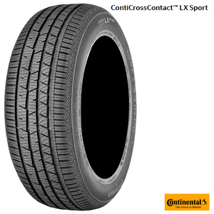 送料無料 コンチネンタル SUV 承認タイヤ CONTINENTAL CrossContact LX Sport 235/55R19 105W XL FR LR 【4本セット新品】