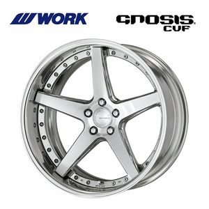 送料無料 ワーク GNOSIS CVF FULL REVERSE ディープコンケイブ DEEP RIM Wdisk 10J-21 －14～－31 5H-114.3 【4本セット 新品】