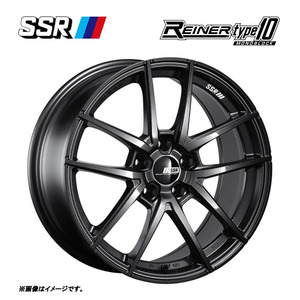 送料無料 SSR REINER type10 MONOBLOCK 7.5J-18 +45 5H-100 (18インチ) 5H100 7.5J+45【2本セット 新品】