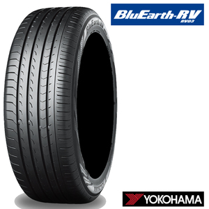 送料無料 ヨコハマ サマータイヤ YOKOHAMA BluEarth-RV RV03 ブルーアースRV RV03 215/50R17 95V 【1本単品 新品】