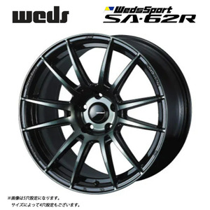 送料無料 ウェッズ WedsSport SA-62R 6.5J-17 +42 4H-100 (17インチ) 4H100 6.5J+42【2本セット 新品】