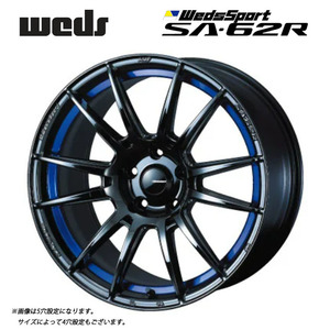 送料無料 ウェッズ WedsSport SA-62R 9.5J-18 +38 5H-114.3 (18インチ) 5H114.3 9.5J+38【1本単品 新品】