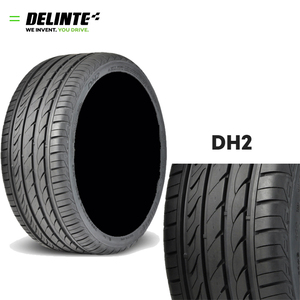 送料無料 デリンテ 夏 サマータイヤ DELINTE DH2 ディーエイチツー 225/40R18 92W XL 【2本セット 新品】