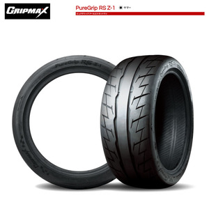 送料無料 グリップマックス 夏 タイヤ GRIPMAX PUREGRIP RS Z-1(トレッドウェア200) 265/35ZR18 97Y XL 【1本単品 新品】