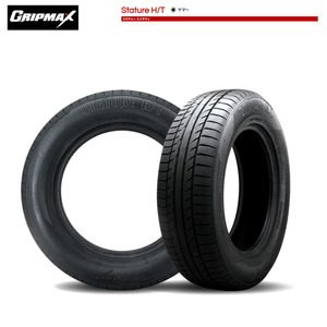 送料無料 グリップマックス SUV専用タイヤ GRIPMAX STATURE H/T(BSW) スタチャー エイチティ 225/55R18 98V 【1本単品 新品】