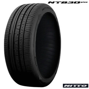 送料無料 ニットー 夏 サマータイヤ NITTO NT830 plus エヌティー 830 プラス 225/55R17 101W XL 【1本単品 新品】