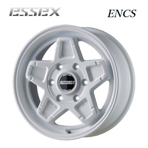 送料無料 エセックス Type ENCS 6.5J-16 +38 6H-139.7 (16インチ) 6H139.7 6.5J+38【1本単品 新品】