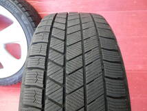 これは素敵！30プリウス！7J 17インチ +50 100/5H +ブリヂストン製 215/45R17 ほぼ新品溝スタッドレス付き４本SET！_画像8