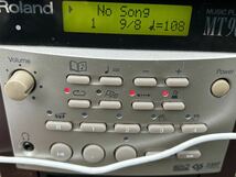 Roland ローランド MUSIC ミュージックプレーヤ－MT-90s 通電確認 スピーカー音出し確認 その他動作未確認_画像3