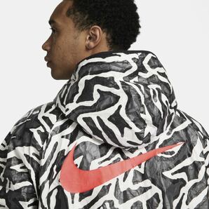 S」NIKEナイキ スポーツウェア トレンド プリント 1/2ジップ ジャケットの画像7