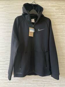 「M」ナイキNIKE PRO THERMA-FIT フーディ ジャケット 黒