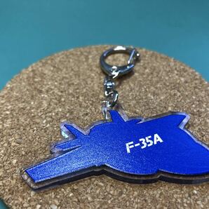 【F-35A】 航空祭限定キーホルダー 航空自衛隊 F-35A 絵柄 オリジナルキーホルダー アクリルキーホルダー アクキーの画像9