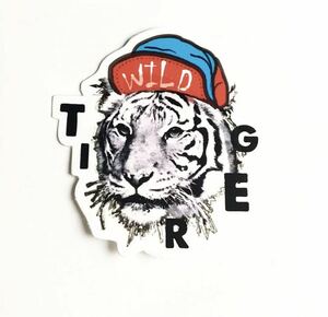◆送料無料◆新品　ステッカー　防水ステッカー　シール　リメイク　Tiger タイガー