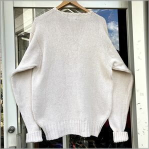 ★ポロ ラルフローレン 90s コットン セーター ニット size L★検 古着 ビンテージ ジャケット シャツの画像2