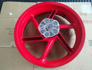 [ rare red mug ]HONDA NSR250R MC21 last SP original MAGTEK rear wheel 17 -inch wina-z one 