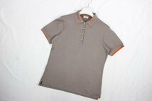 エルメス HERMES サマーニット ポロシャツ 半袖 [L] メンズ トップス カットソー　P26_画像2