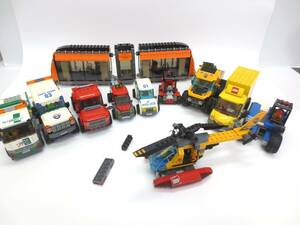 【2-233】LEGO レゴ 乗り物 トラック ヘリコプター パーツ等 まとめ売り 