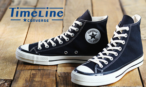 【生誕100周年】数量限定 希少☆CONVERSE TimeLine ALL STAR J VTG 50 HI ブラック 27.0cm / コンバース タイムライン オールスター BLACK