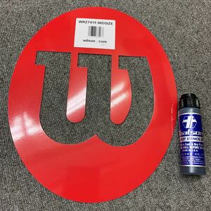  Wilson stencil Mark .toaruson stencil чернила ( черный ). комплект товар ②