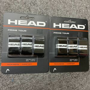 ☆【HEAD】プライム・ツアー（３本入）／285621　ブラック×２個セット④