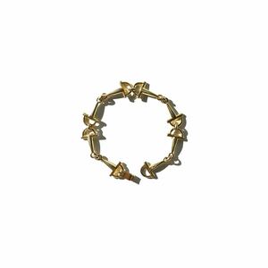 CELINE Vintage Horsebit Bracelet GOLD セリーヌ ヴィンテージ ホースビット ブレスレットゴールド系 