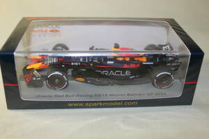 ◆1/43スパーク　S8569◆Oracle Red Bull Racing RB19 No.1 　Winner Bahrain GP 2023 Max Verstappen