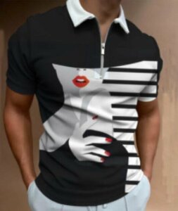 新品ポロシャツ 半袖メンズ 夏物 Tシャツ カットソー ゴルフシャツ トップス ゴルフウェア 柄シャツ Ｓ～XXXL hxt0019