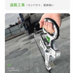 30M コンベックス ステンレス鋼メジャー 合金鋼巻尺 巻き尺 スケール 目盛り 見やすい 合金鋼テープ12.5mm diy 作業工具 MAY101の画像5