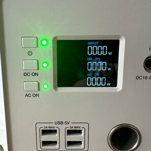 ポータブル電源 BLUETTI EB-150 通電（電源余りのみ）動作等は未確認  コード線付属無し の画像5