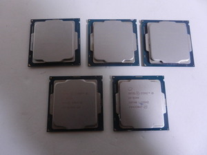 CPU Core i5-9500 3.00GHz SRF4B 5枚セット まとめて