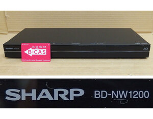 Rb04 シャープ BD-NW1200 BD/DVD/HDDレコーダー 中古動作品