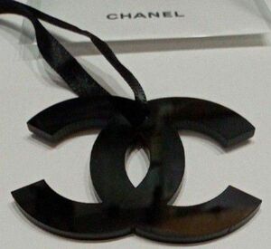 【CHANEL】☆新品未使用限定非売品BLACKココマークBIGチャームDANSLESSERRES DE CHANELFrance