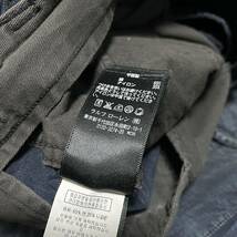 RRL INDIGO cotton nylon cargo pants ガーメントダイ カーゴパンツ ミリタリー パンツ ネイビー インディゴ デニム Field core vintage_画像9