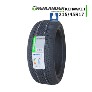 215/45R17 2023年製 新品スタッドレスタイヤ GRENLANDER ICEHAWKE 1 送料無料 215/45/17 スタッドレス