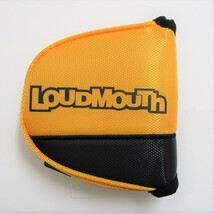 ラウドマウス マレット イエロー 993(LM-HC0012/MT)★2022年 ネオマレット LoudMouth Yellow パターカバー シンプル センターシャフト対応_画像1