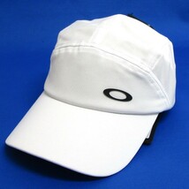 オークリー キャップ FOS901428-100 ホワイト Essential Train Cap 23.0★送料無料 OAKLEY エッセンシャル トレイン White 白 シンプル_画像1