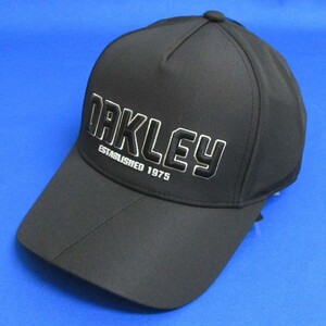  Oacley cap FOS901610 02E blackout * free shipping OAKLEY Oakley Slant Cap Fa 23.0s Ran to black BLACK OUT