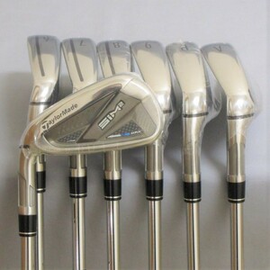 Taylor Made SIM2 MAX アイアン 7本 左(#5-PW,AW)スチールS KBS MAX85MT 2022年 テーラーメイド シム マックス アイアンセット 7本組