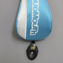 ラウドマウス UT ライトブルー 996(LM-HC0012/UT) LoudMouth ユーティリティ ハイブリッド シンプル ホワイト Light Blue ヘッドカバー_画像3