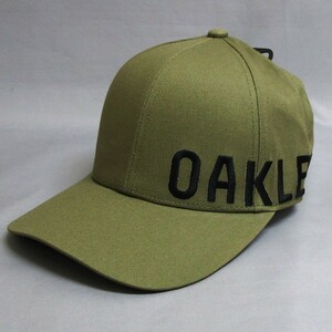  Oacley cap FOS901579-87Y can tea nLOGO Cap FA 23.0* free shipping OAKLEY Logo simple CANTEEN khaki green deep green 