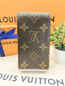 1円　1円〜　美品　M63024 ルイヴィトン　LOUIS VUITTON　モノグラム　エテュイ　シガレットケース　たばこ　タバコケース