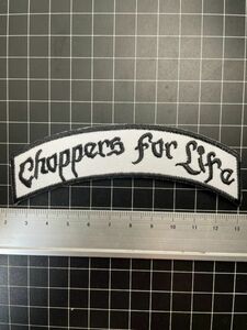 アイロンワッペン★CHOPPERS FOR LIFE