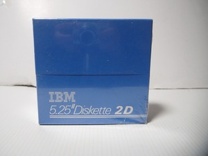 未開封　IBM 5.25インチ 2Dフロッピーディスク 