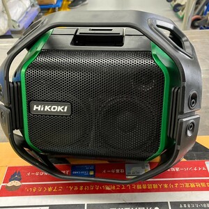 【中古品】 HiKOKI ハイコーキ 日立工機 14.4V 18V コードレススピーカ 本体のみ US18DA(NN)